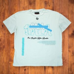 GALA Original Riot Brown Graphic T-Shirt - Size 3XL ~ Men's White Short Sleeve